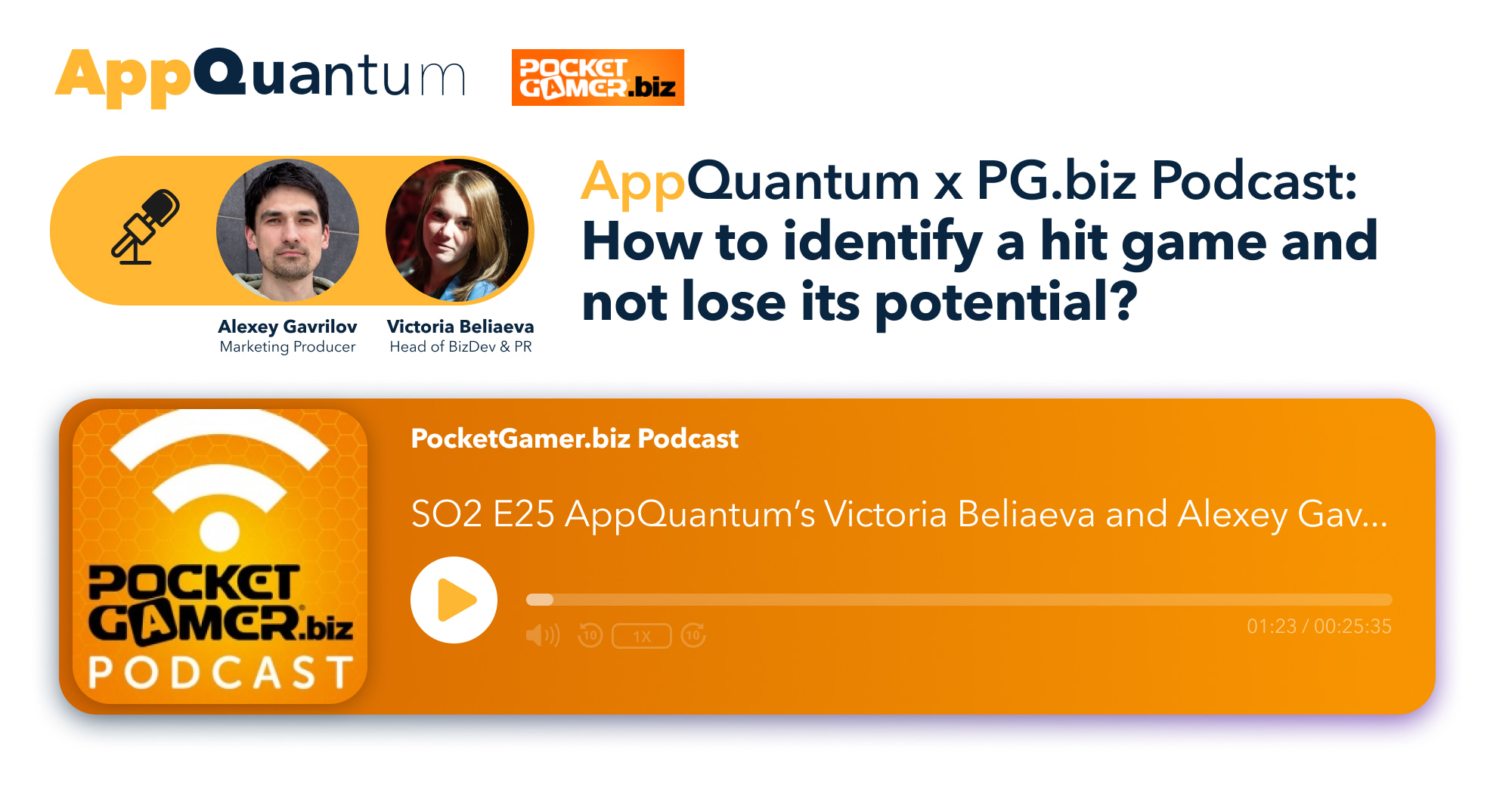 AppQuantum x PG.biz Podcast: How to Identify a Hit Game and not Lose its Potential?